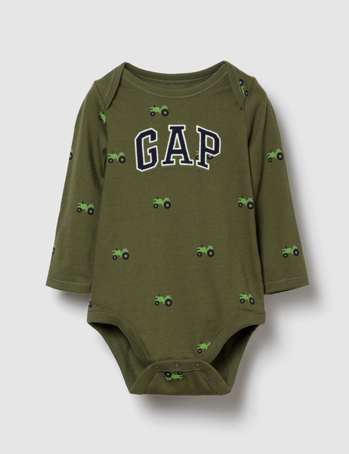 Baby Organic Cotton Logo Bodysuit