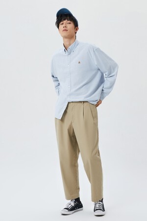 Brannan Bear Oxford Shirt in Untucked Fit
