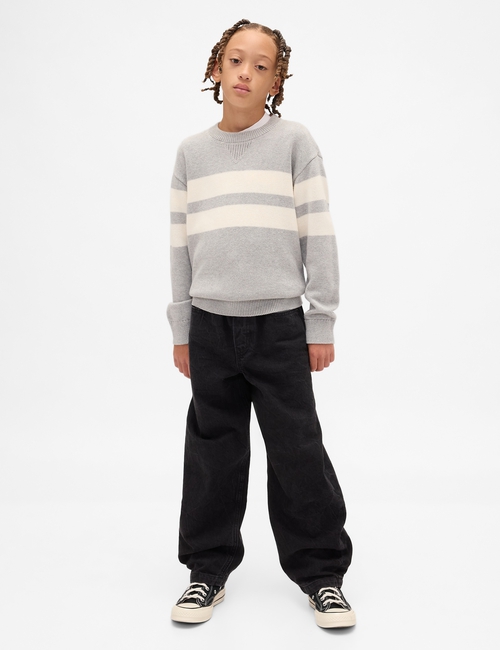 Kids Relaxed Crewneck Sweater