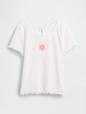 Baby & Toddler Embroidered Logo Rib T-Shirt