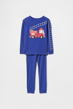 babyGap 100% Organic Cotton Fire Truck PJ Set