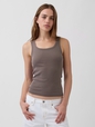Rib Scoop Tank Top