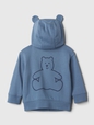 Baby Brannan Bear Logo Full-Zip Hoodie