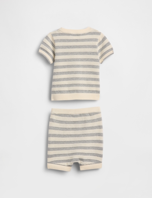 SS SWEATER CREW SHORT SET