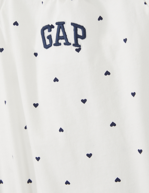 Baby Gap Logo Ruffle Sleeve Jumpsuit