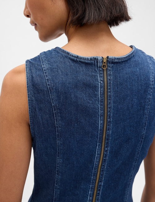 SL MINI SHELL SHIFT DRESS - DK MONROW