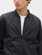 100% Recycled Relaxed Ripstop Bomber Jacket