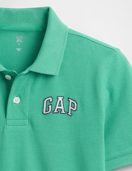 Kids Gap Logo Pique Polo Shirt
