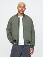 WASHED BOMBER JKT