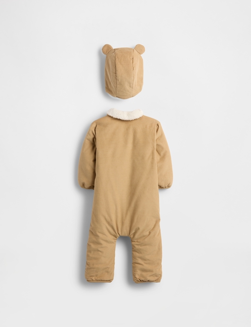 Baby Corduroy & Sherpa One-Piece Outfit Set