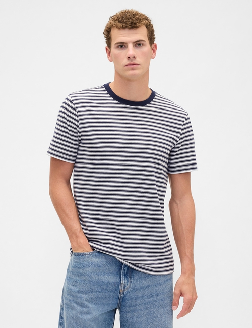 Everyday Soft Stripe Crewneck T-Shirt