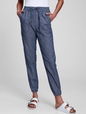 Herringbone Chambray Joggers