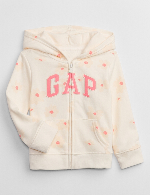 babyGap Logo Print Hoodie