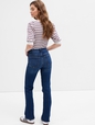 Mid Rise Baby Boot Jeans