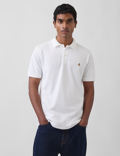 Brannan Bear Stretch Pique Polo Shirt