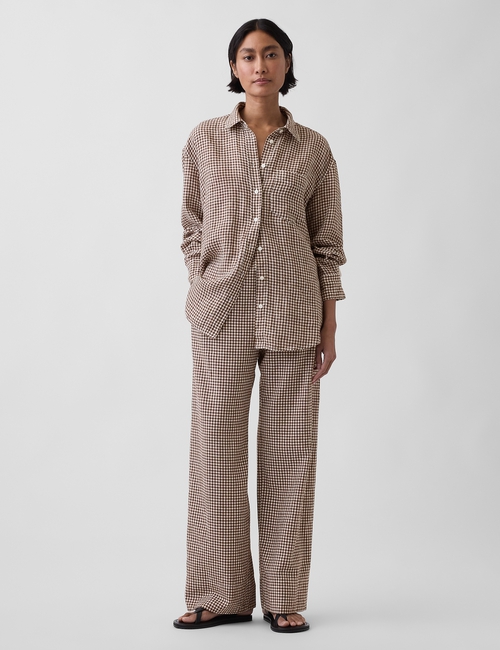 100% Linen Oversized Shirt