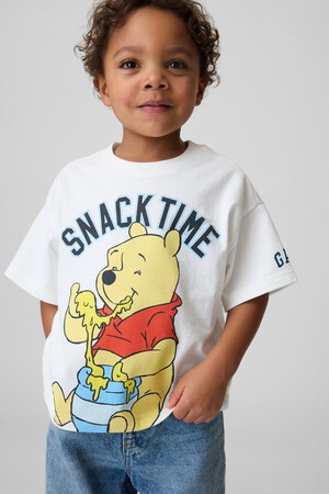 DIS SS WINNIE BOXY GR TEE