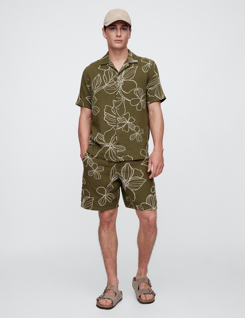Gauze Vacay Shirt in Standard Fit