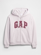 Relaxed Gap Logo Zip Hoodie