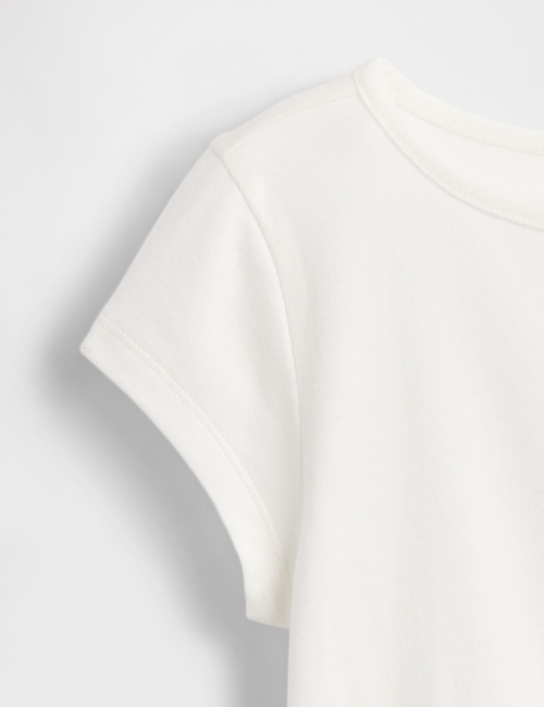 Kids Cap-Sleeve Fitted T-Shirt
