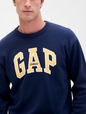 Relaxed Gap Logo Intarsia Sweater