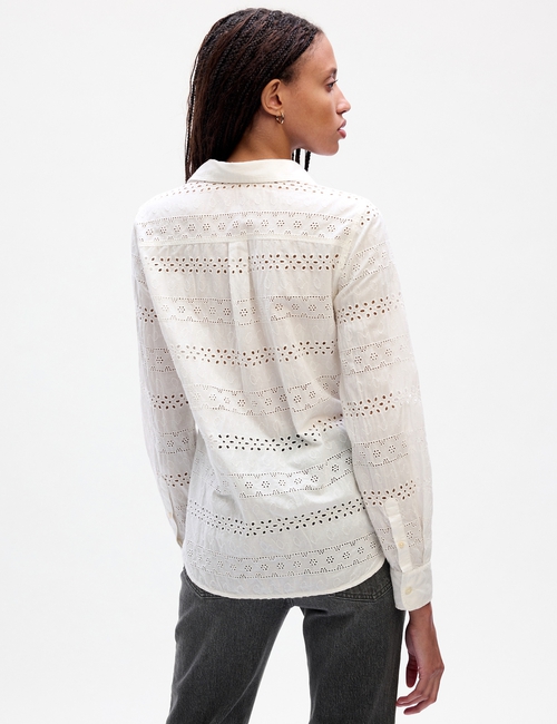 Eyelet Perfect Shirt