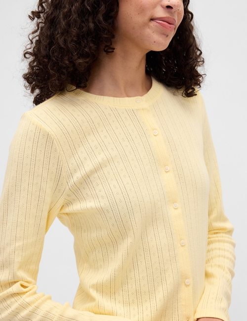 V-LS POINTELLE CARDI