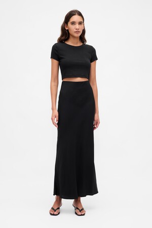PULL ON MAXI SKIRT