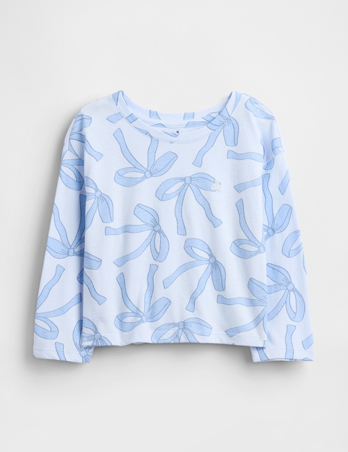 BF LS RELAXED PRINTED TEE