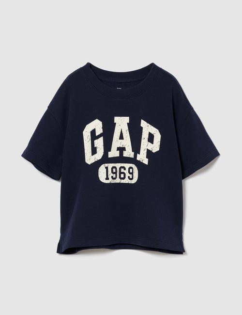 Baby & Toddler French Terry Gap Logo T-Shirt