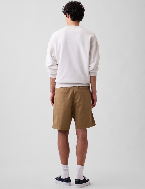 9" Essential Khaki Shorts