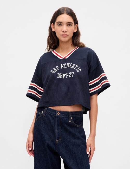 Organic Cotton Crop Jersey T-Shirt