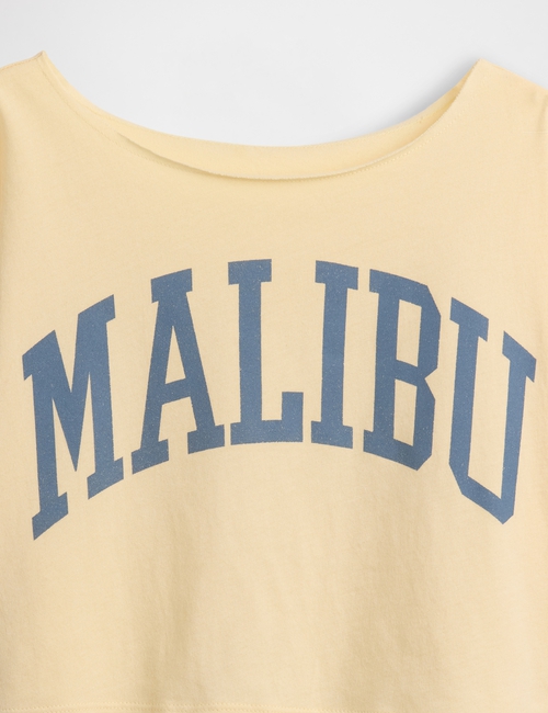 Kids Oversized Wide-Neck T-Shirt