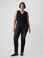 High Rise Vintage Slim Jeans