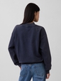 Heavyweight French Terry Oversized Mockneck Sweatshirt