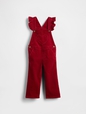 Baby & Toddler Velvet Heart Overalls