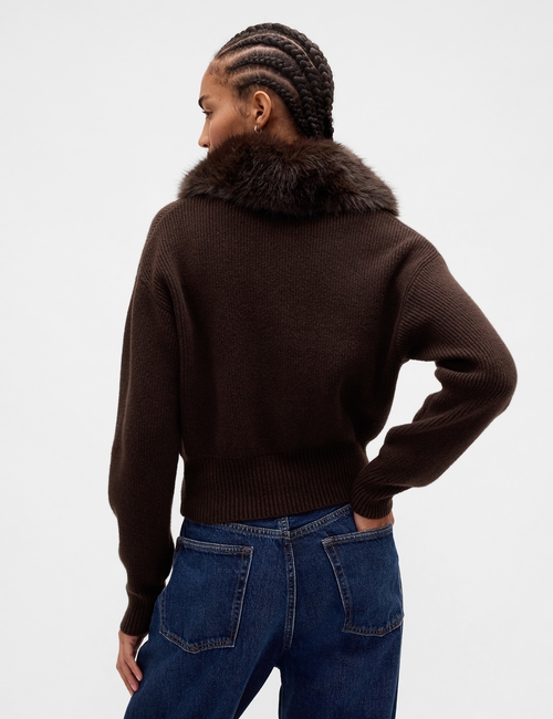 CASHSOFT FUR ZIP UP