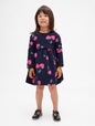 Baby & Toddler Ruffle-Waist Sweatshirt Dress