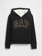 Kids Gap Logo Sherpa Hoodie