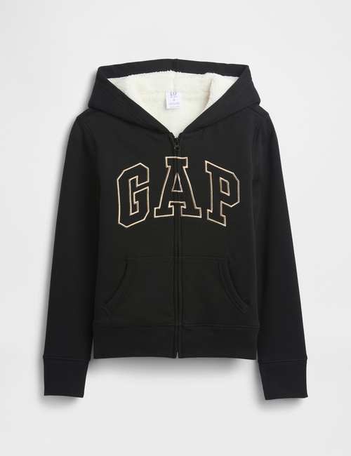 Kids Gap Logo Sherpa Hoodie