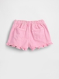 Baby & Toddler Denim Stride Pull-On Ruffle Shorts