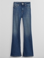 Kids High Rise '70s Flare Jeans with Washwell
