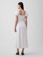 SS DROPWAIST LINEN MAXI DRESS