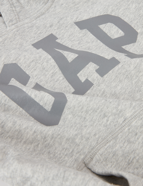 كنزة بغطاء رأس وشعار جاب للأطفال