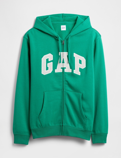 Relaxed Gap Logo Zip Hoodie