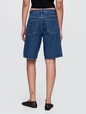 11" Mid Rise Longline Denim Shorts