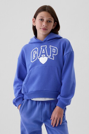 Kids Vintage Soft Logo Hoodie