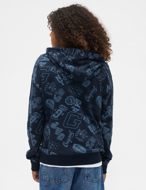 V-FRCH FT FALL LOGO PO - AOP PRINT
