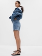 5" Mid Rise Denim Girlfriend Shorts