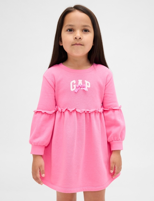 Baby & Toddler Bow Logo Sweatshirt Dress